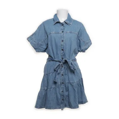Robe en jean (Bleu) de Zara Coton