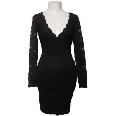 Robe de cocktail (Noir) de Make Way Élasthane, Polyester