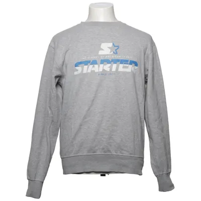 Sweatshirt (Gris, Bleu) de Starter Coton, Polyester