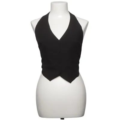Halter neck top (Black) from Bershka