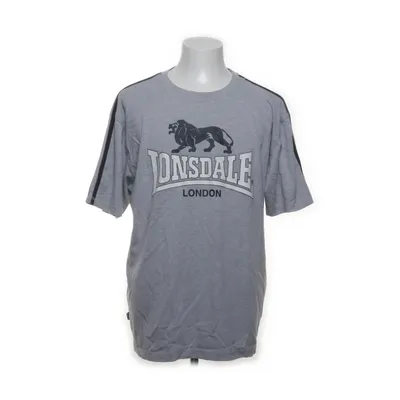 T-shirt (Grå) från Lonsdale London Bomull, Polyester