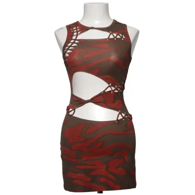Dress (Brown, Red) from With Jéan Elastane, Modal
