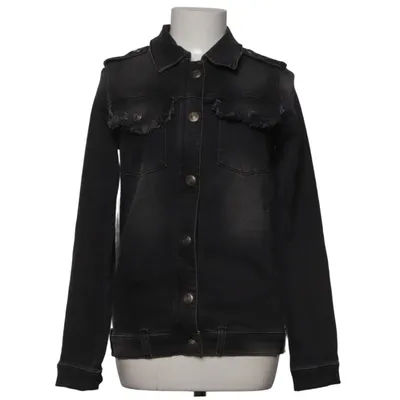 Veste en jean (Gris) de Raiine Coton, Élasthane