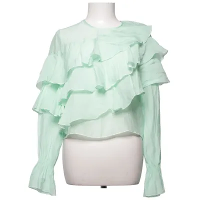 Blouse (Groen) van H&M Lyocell, Polyester
