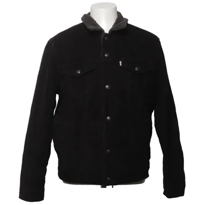 Fodrad jeansjacka (Svart) från Levi Strauss & Co Akryl, Elastan, Polyester, Viskos