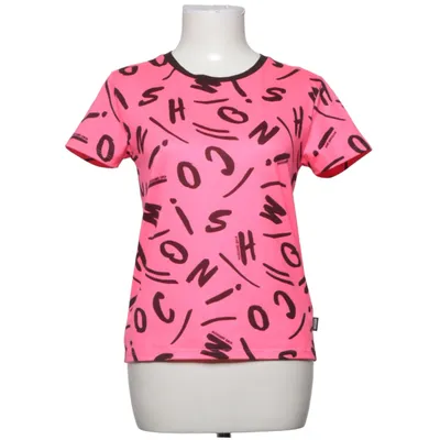 T-shirt (Rosa, Svart) från Moschino Swim Bomull, Elastan, Polyester