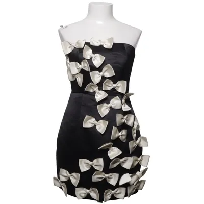 Cocktail dress (Black, White) from ASOS Polyester