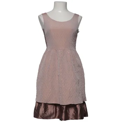 Robe (Marron) de Patouf Élasthane, Polyamide, Soie
