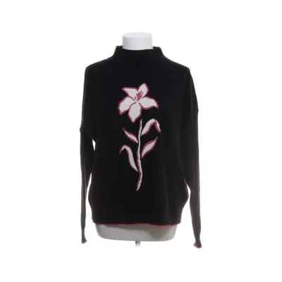 Sweater (Black) from Laurèl Cashmere, Polyester, Silk, Wool