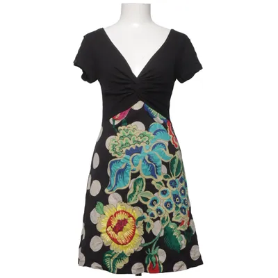 Robe (Noir, Multicolore) de Desigual Coton, Viscose