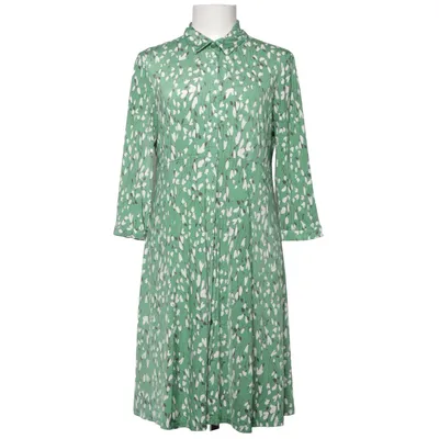 Blusenkleid (Grün, Weiß, Schwarz) von Stockholms Klänningsfabrik Elasthan, Polyester