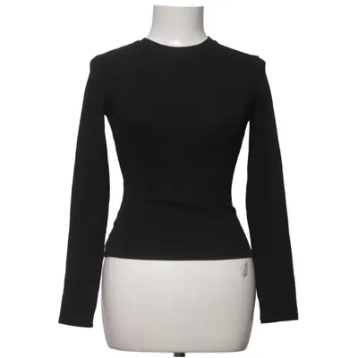 Long sleeve T-shirt (Black) from Adanola Cotton, Elastane