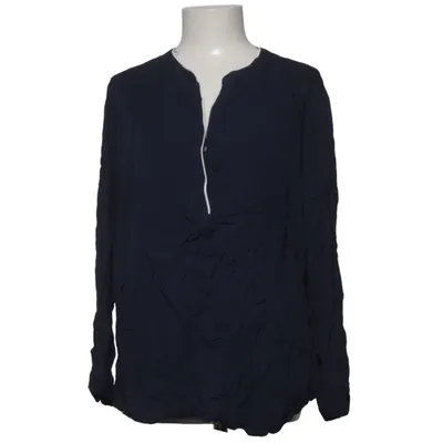 Blouse (Blue) from XLNT by KappAhl Polyester, Viscose