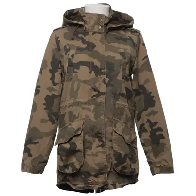 Parka (Green, Brown) from Clockhouse by C&A Cotton, Polyester