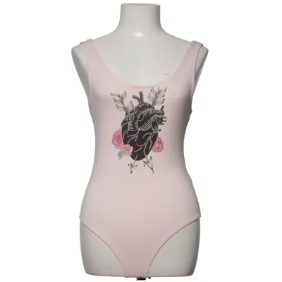 Romper (Roze) van H&M Coachella Katoen, Elastaan