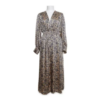 Långklänning (Beige, Blå) från Sandro Paris Polyester