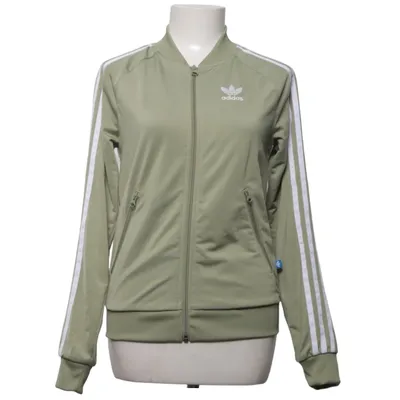 Träningsjacka (Grön, Vit) från Adidas Originals Återvunnen polyester