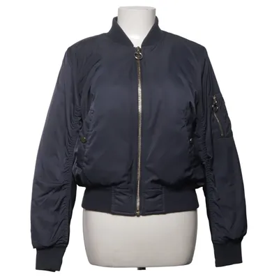 Bomberjacka (Blå) från Topshop Elastan, Polyester