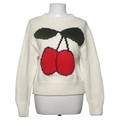 Pull-over (Rouge, Vert, Blanc) Acrylique, Mohair, Polyamide, Polyester, Laine