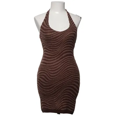 Halterneck-kjole (Brun) fra Divided by H&M Akryl
