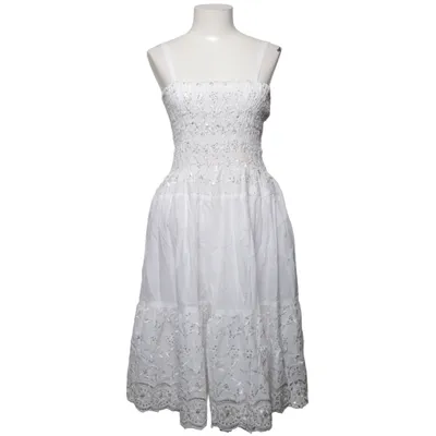 Jurk (Wit) van Advance Apparels Katoen
