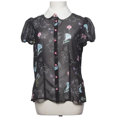 Top (Black, Multicolored) from Hell Bunny Polyester
