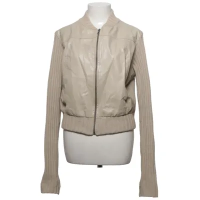 Jakke (Beige) fra Connect Akryl, Uld