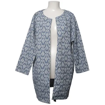 Coat (Blue, White) from Wendy Trendy Cotton, Elastane, Polyester