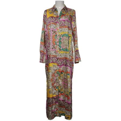 Skjortklänning (Lila, Gul, Grön, Flerfärgad) från Mango Polyester