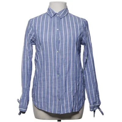 Shirt (Blue, White) from Mudo Collection Cotton