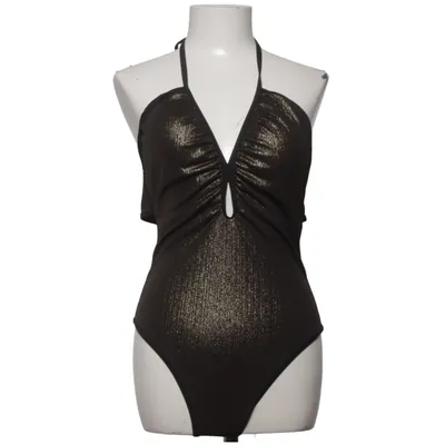 Maillot de bain une pièce (Or, Noir) de Cupshe Élasthane, Polyester