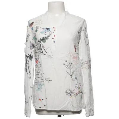 Blouse (Blanc, Multicolore) de Desigual Viscose