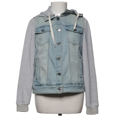 Veste en jean (Bleu, Gris) de Twintip Coton, Élasthane, Polyester
