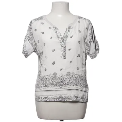 Haut (Blanc, Noir) de Oui Coton, Viscose