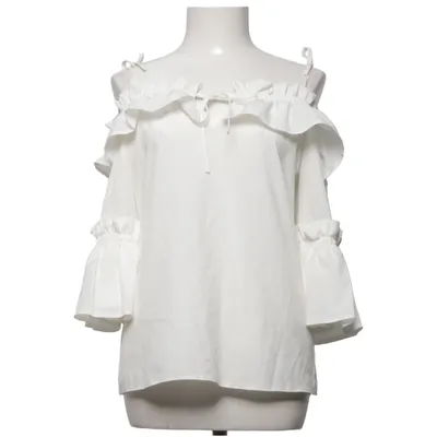 Blus (Vit) från Excellence Bomull, Polyester