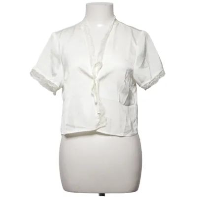 Slå-om top (Hvid) fra Gina Tricot Polyester