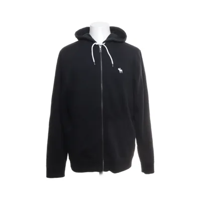 Hættetrøje (Sort) fra Abercrombie & Fitch Bomuld, Polyester
