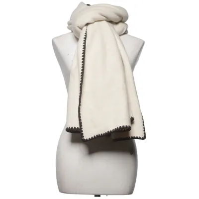 Scarf (Beige, Black) from Totême Cashmere, Cotton, Wool