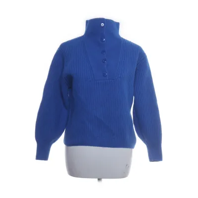 Pull-over (Bleu) de La Maille Sézane Coton, Polyamide, Laine