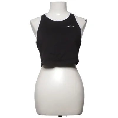 Crop top (Black, White) from Smilodox Cotton