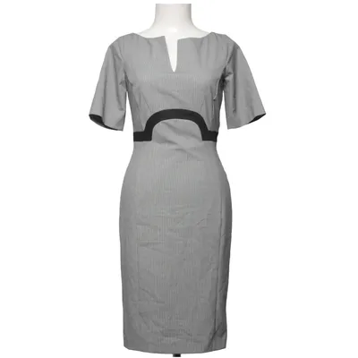 Dress (Gray, Black) from Oasis Elastane, Polyester, Viscose