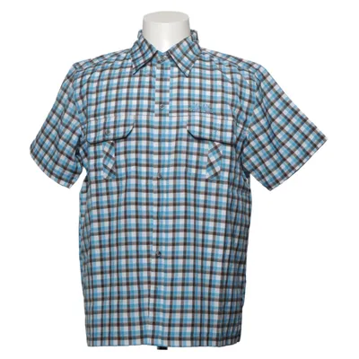 Chemise à manches courtes (Bleu, Blanc, Marron) de Seven Summits Polyester, Viscose