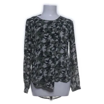 Blouse (Vert, Multicolore) de Karl Élasthane, Soie