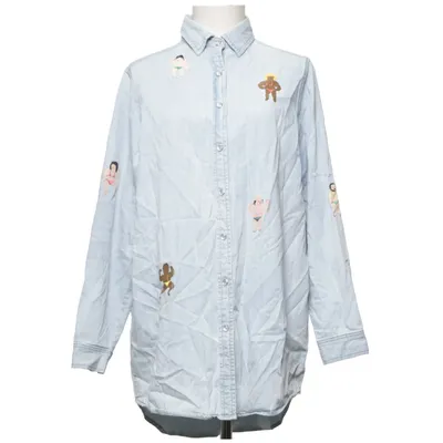Jeansskjorte (Blå) fra Lazy Oaf Bomuld