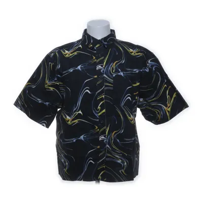 Chemise à manches courtes (Noir, Multicolore) de Collusion Coton