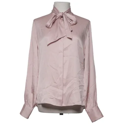 Sløjfebluse (Pink) fra Stenströms Elastan, Silke