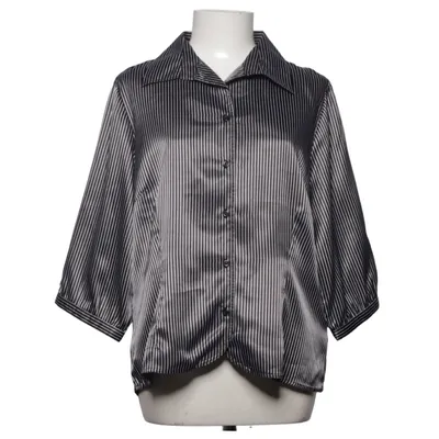Kortärmad skjorta (Svart, Vit) från Gianini Polyester