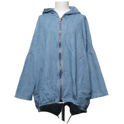 Jacket (Blue) from Made in italy Cotton, Elastane