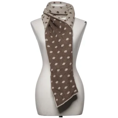 Halsduk (Beige, Brun) från Cashmere Kashmir, Ull