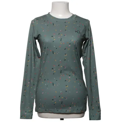 Base layer shirt (Green, Multicolored) from Kari Traa Elastane, Polyester